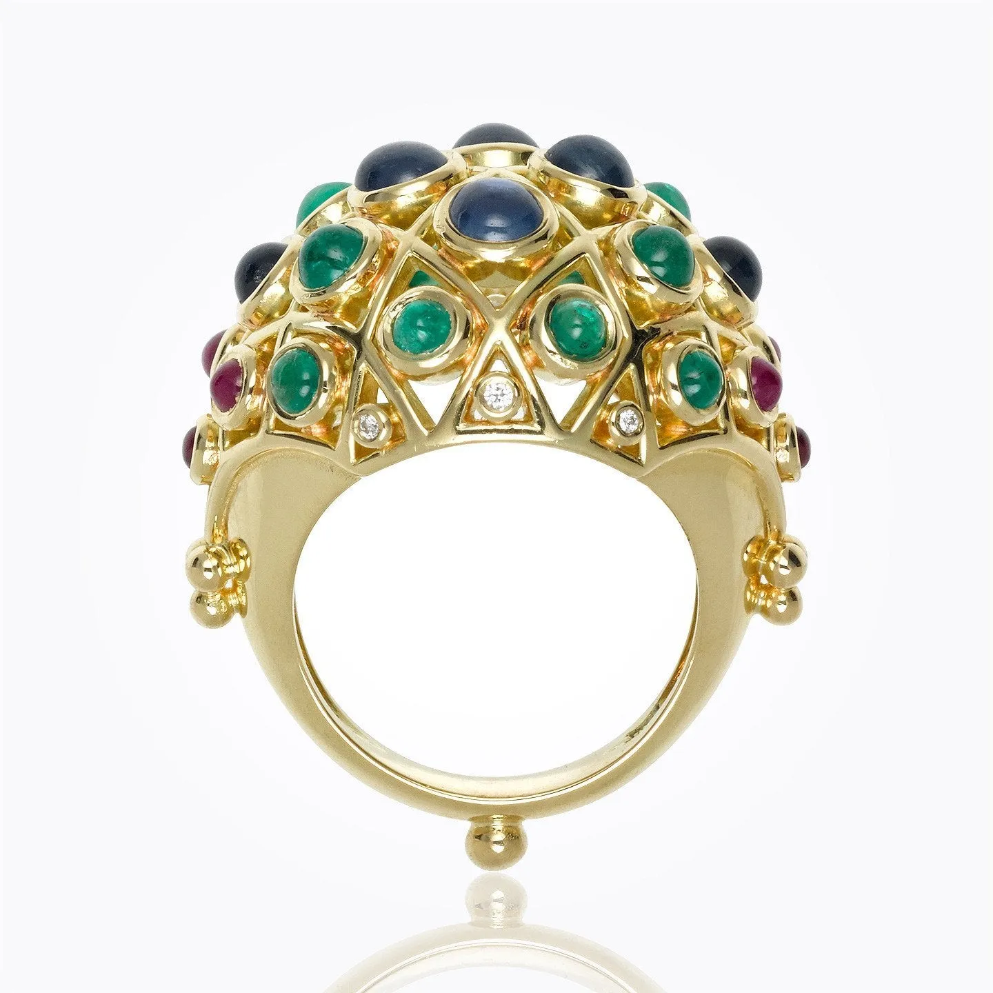 18K Lattice Ring